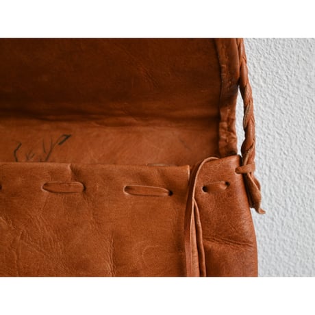 vintage saami shoulder bag with embroidery