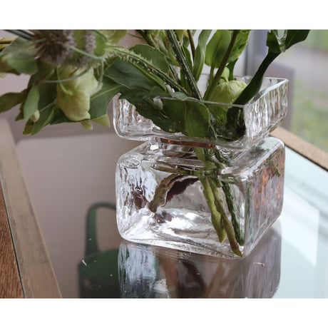 Riihimaen Lasi 'Pala' vase large
