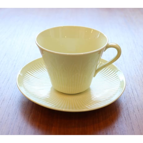 Rorstrand 'Kolorita linnea' tea cup&saucer A