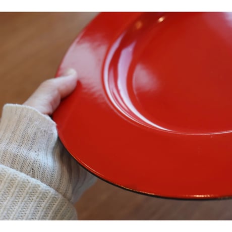 Arabia Finel enamel plate