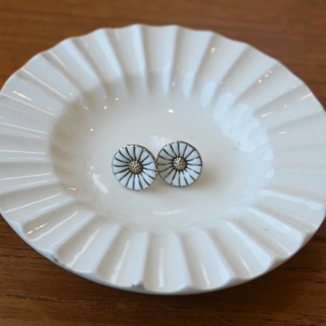 Georg Jensen daisy pierce (silver gold plated)