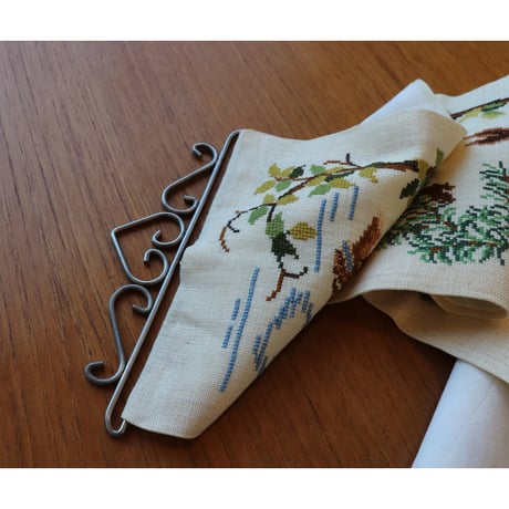 Vintage crosstitch tapestry
