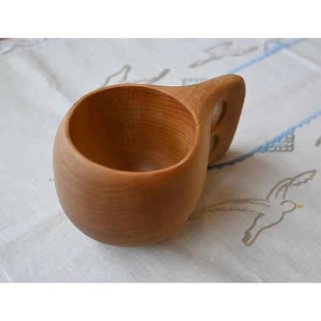 Vintage wooden cup or kåsa, kuksa, guksi