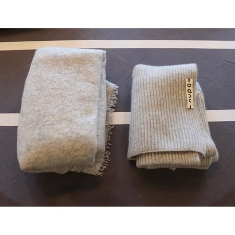 odnu cashmere rib stole