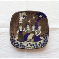 arabia kalevala 1989 annual  wall plate