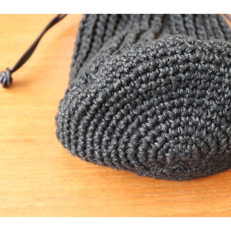 odnu handknitted 巾着bag