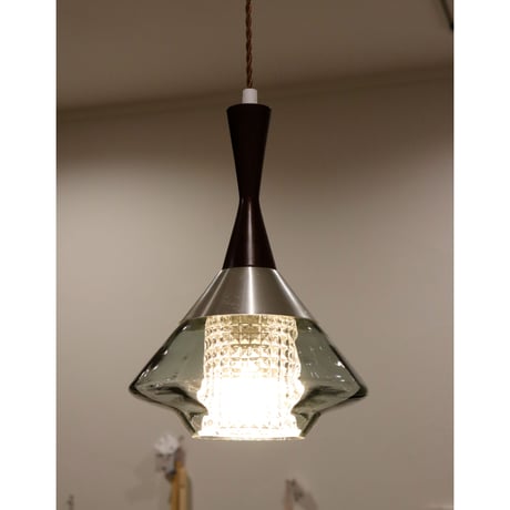 Orrefors  double glass ceiling lamp