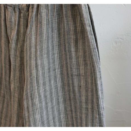 miho umezawa twist linen frill relaxing pants