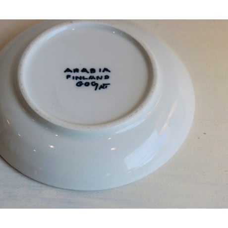 Arabia handpainted demitasse cup&saucer 2set