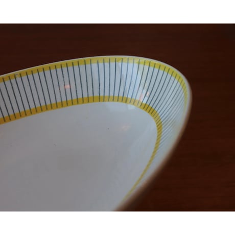 Gustavsberg pike oval bowl