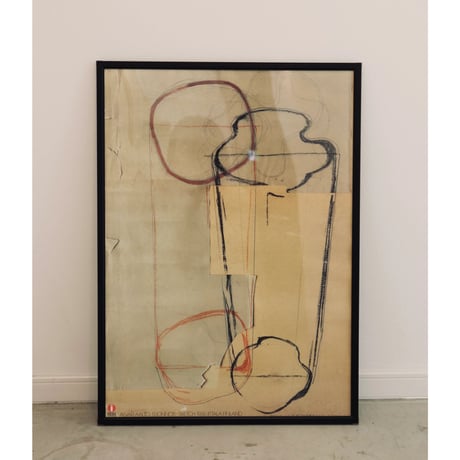Alvar Aalto, Luonnos Sketch 1936 poster (frame included)
