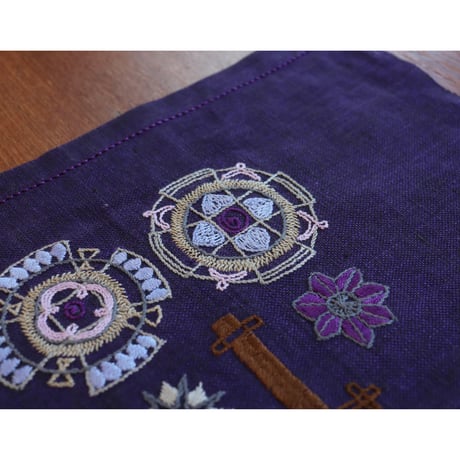 Sweden embroidery table runner