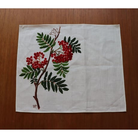 Jobs  handprinted linen cloth
