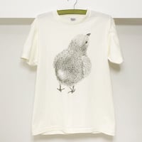 〈Creator's item  / T-shirt〉よりそうひよこ〈アイボリー〉