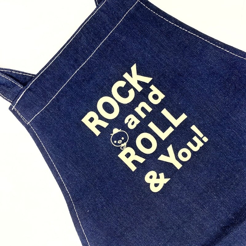 Rock and Roll & You!/&エプロン〈ダークインディゴ〉 | memo Rock and Roll & You!/&エプロン〈ダークインディゴ〉 | memo