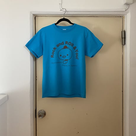Rock and Roll & You!／ひよこまめＴシャツ（マメーコイズブルー）