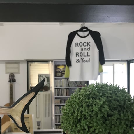 Rock and Roll & You!／ラグランシャーツ（七分袖）