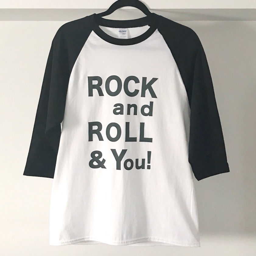 Rock and Roll & You!／ラグランシャーツ（七分袖） | memo の store