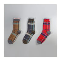 Tartan socks / KURI BOTELLA(クリ・ボテラ)