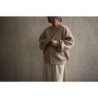 Organic cotton cardigan / seed and soil