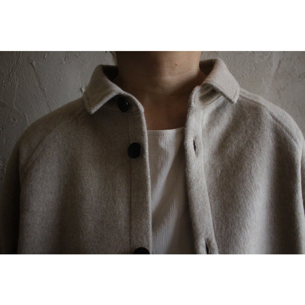 ウールシルクキャメルシャツ / MITTAN | SoL