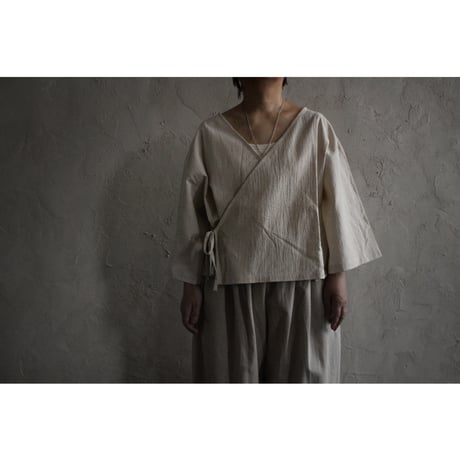 Boheme wrap top / seed and soil