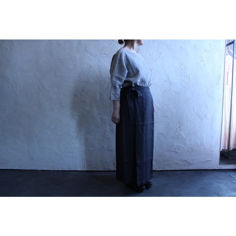 linen wrap skirt / evam eva | SoL