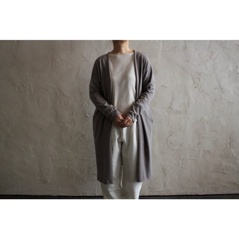 美品*evam eva 2020 cotton robe*コットンニット ローブ 美品*evam eva 2020 cotton robe*コットンニット ローブ cotton