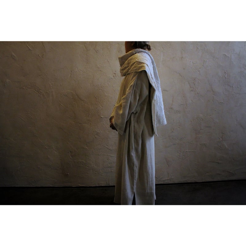 カディ刺し子柄マルチユース ベンガラ白 / MITTAN | SoL