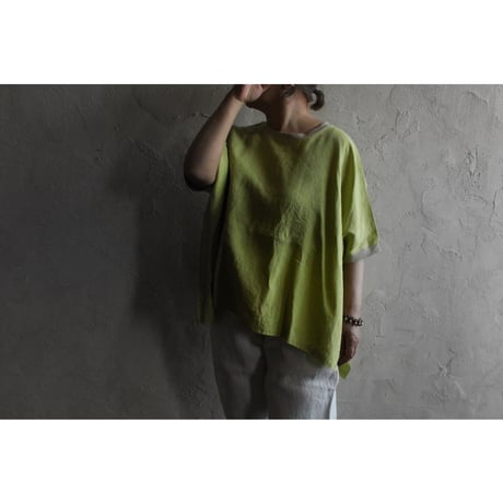 LINEN WIDE PULLOVER TEE / ORDINARY FITS