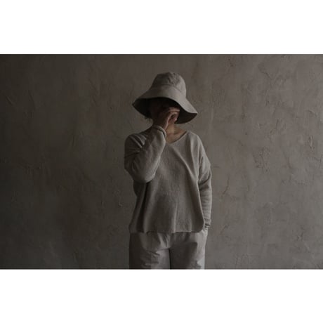 cotton linen pullover / evam eva
