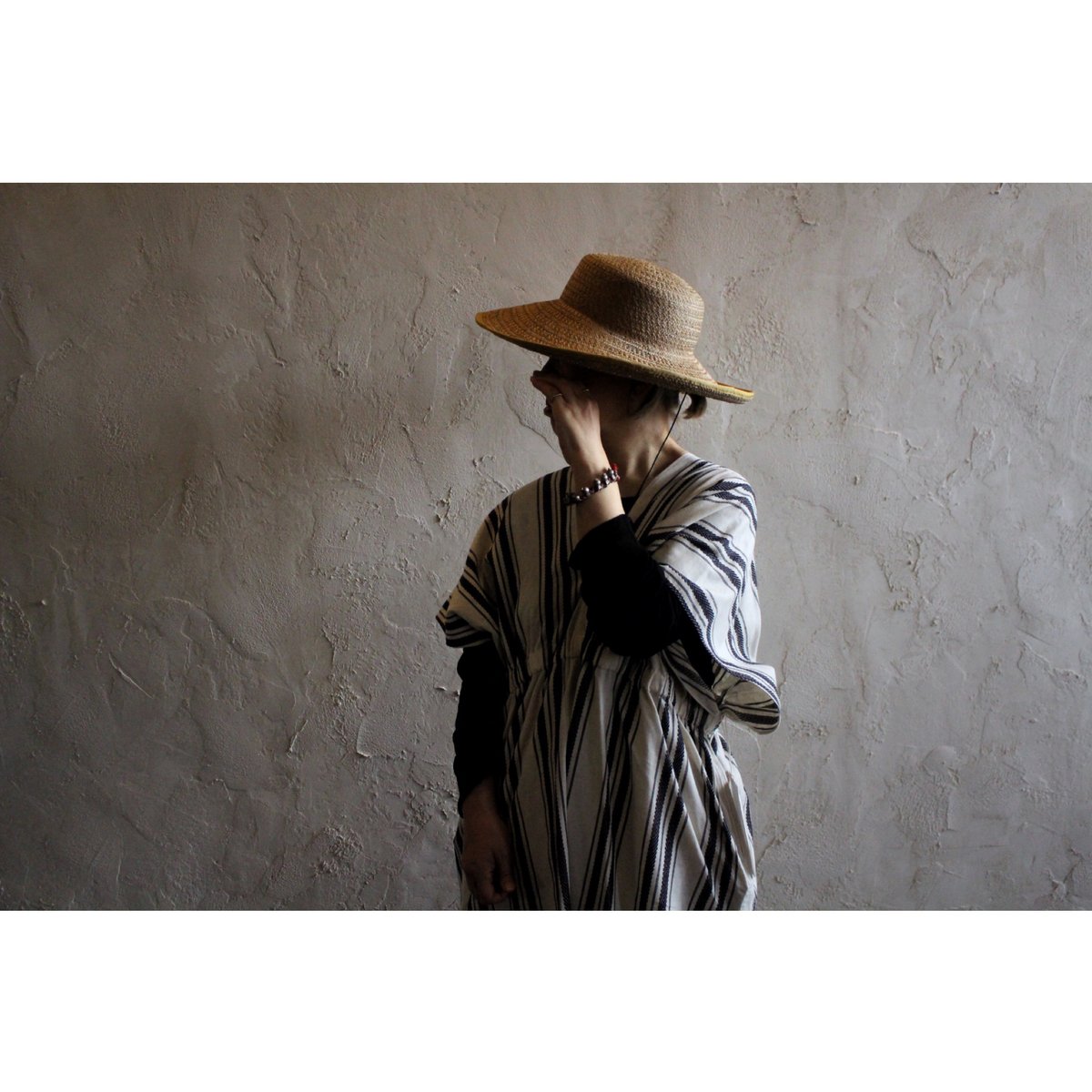 NEO KAFTAN DRESS native stripe / WONDER FULL LI