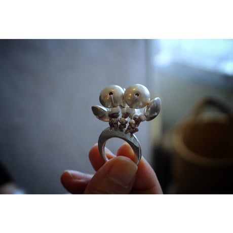 RING03-TALISMAN kalensilver / WONDER FULL LIFE × accessories mau