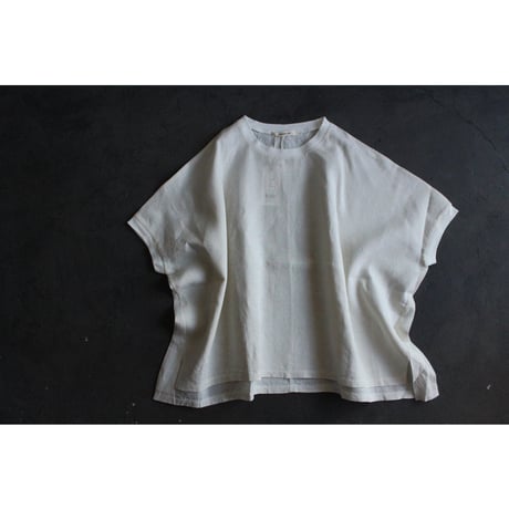 LINEN WIDE PULLOVER TEE / ORDINARY FITS
