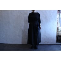 バルキーシーチング ダブルポケットSK ブラックM / homspun