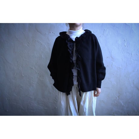 ANTIQUE LACE KNIT CARDIGAN / Gauze#