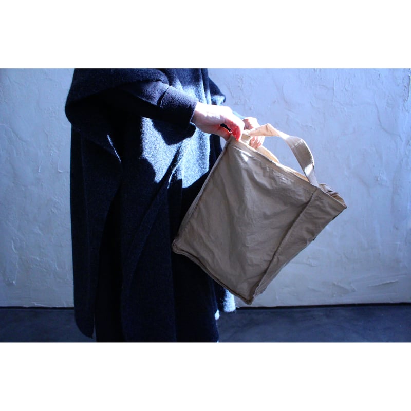 レイヤードバッグ中(草木染)胡桃 / MITTAN | SoL