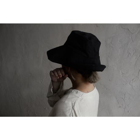 cotton linen hat / evam eva