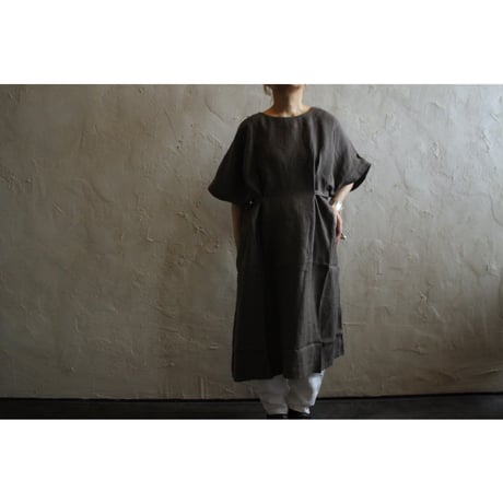 NON-SLEEVE linen viyella / kapoc