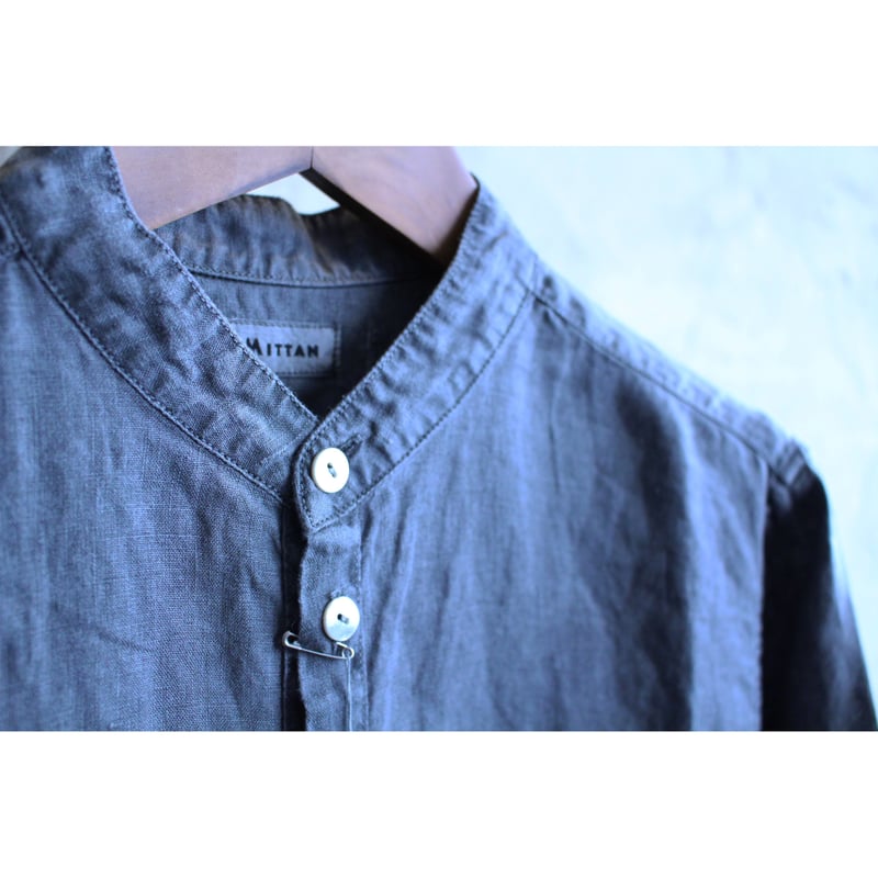 大麻シャツ 炭 / MITTAN | SoL