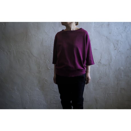 ソフトコンパクトヤーン半袖PO / homspun