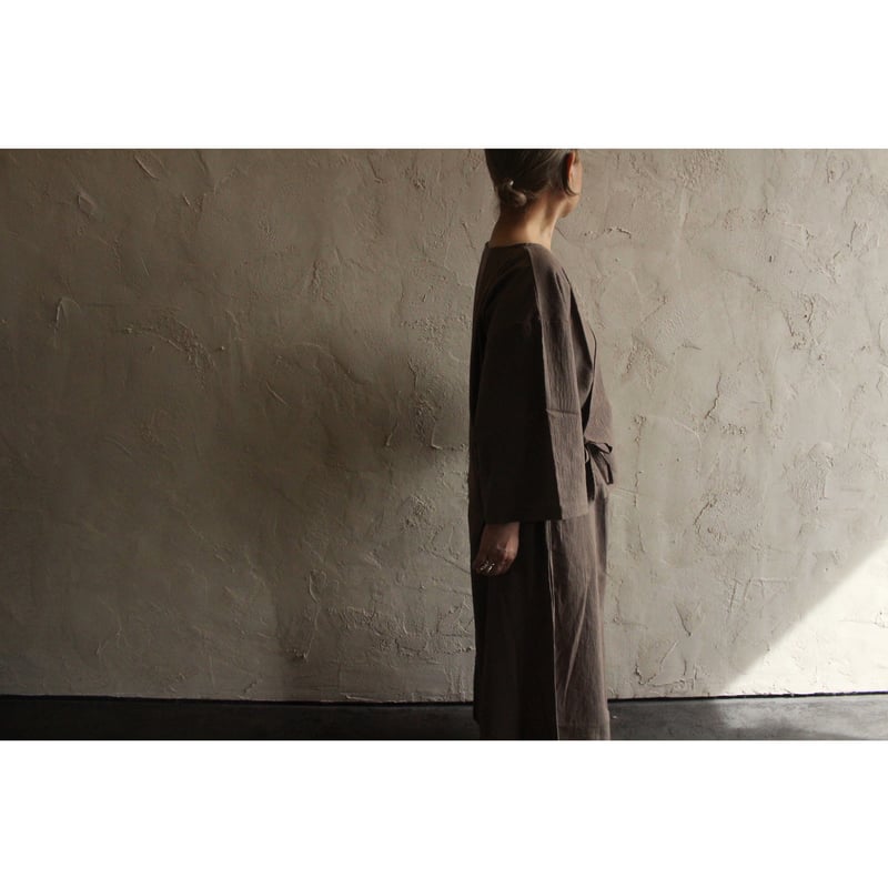 Boheme wrap top / seed and soil | SoL