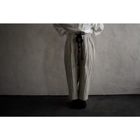 Ankle Length Easy Sarouel Pants / 〼〼:masumasu