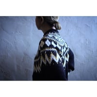 NORDIC CREW NECK KNIT / ROBE de PEAU