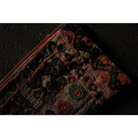 EMBROIDERY POUCH / WONDER FULL LIFE_COUNTERPOINT