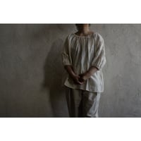 WRINKLE STRING BLOUSE / ROBE de PEAU