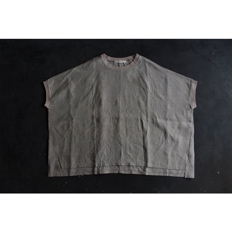 LINEN WIDE PULLOVER TEE / ORDINARY FITS