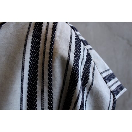 APRON DRESS native stripe / WONDER FULL LIFE