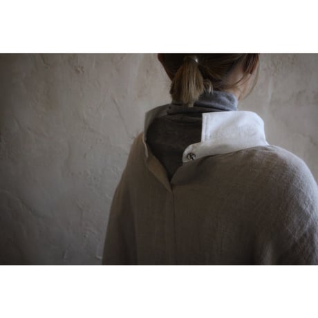 PONCHO azuma-daki & handmade linen / kapoc