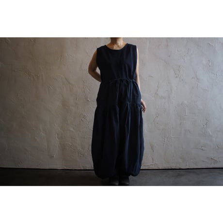 カディノースリーブシャツ indigo / ルクツル